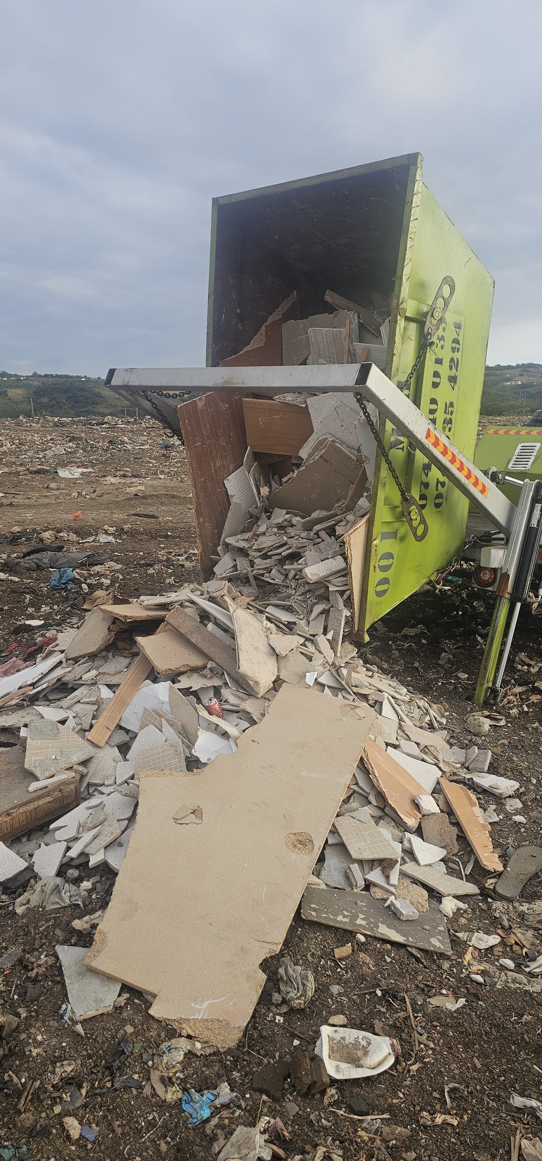 Wescon Projects mini skip hire on site 5