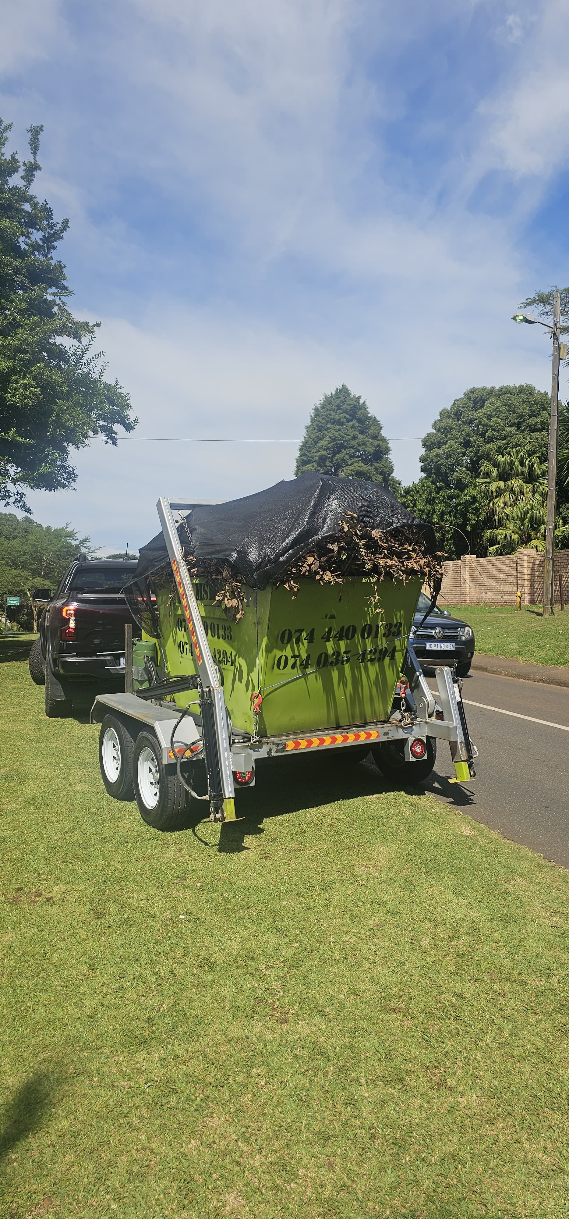 Wescon Projects mini skip hire on site 8